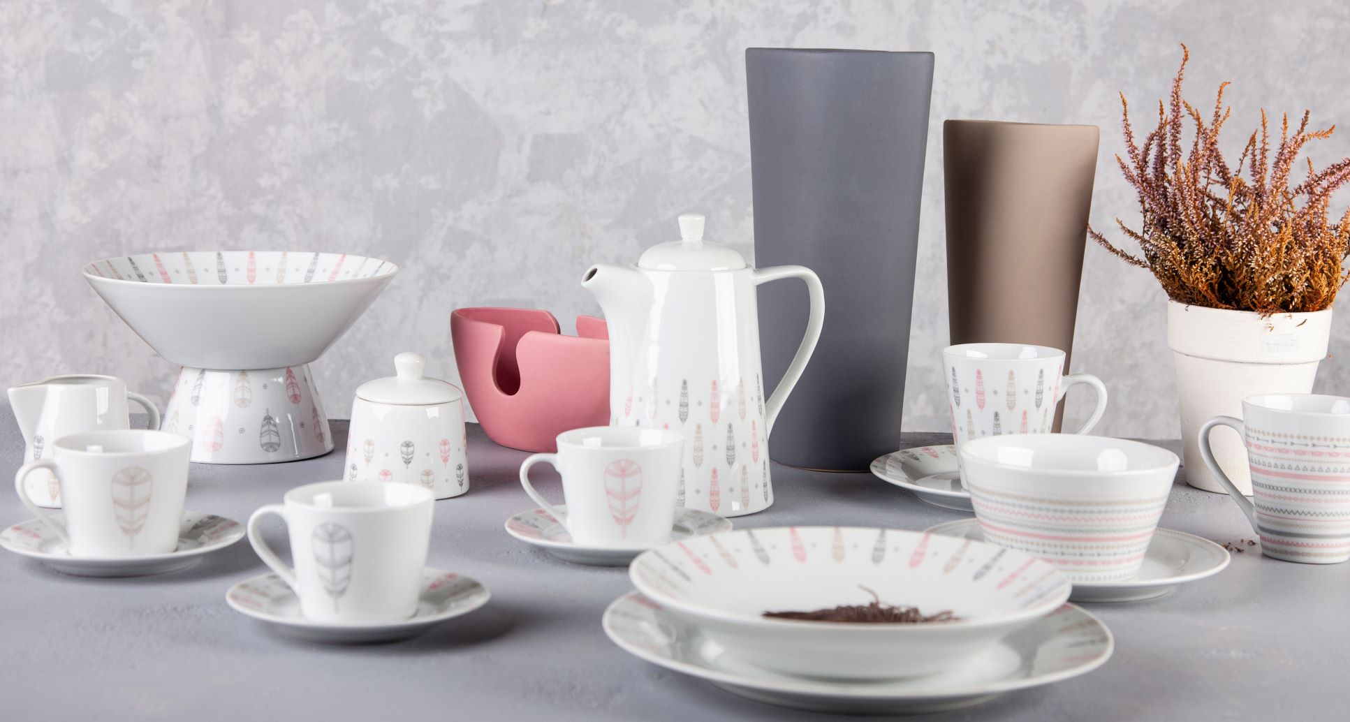 Kolekce porcelánu Pírka od by inspire